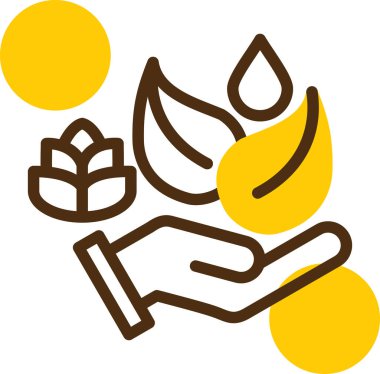 Elin yapraklı bir fincan kahve tutuyor.