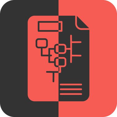 belge dosya dizin simgesi katı biçiminde