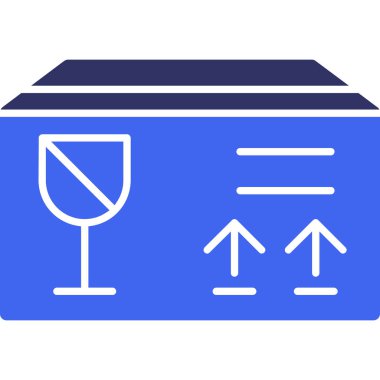 Şarap simgesinin vektör illüstrasyonu