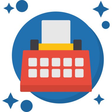 Takvim simgesi vektör illüstrasyonu