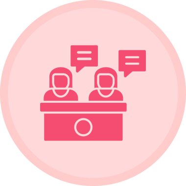 Modern b 'nin vektör illüstrasyonu sunum simgesinden yoksun.