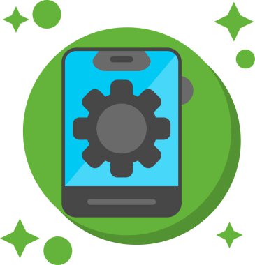 akıllı telefon ayarlama dişli simgesi