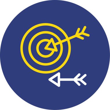 ok simgesinin vektör illüstrasyonu