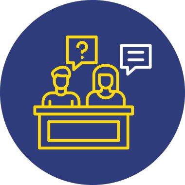 İnsan simgesinin vektör illüstrasyonu