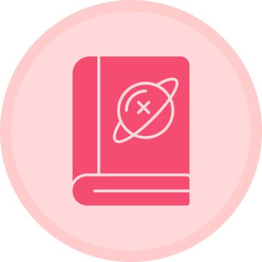 Kitap. Web simgesi basit illüstrasyon