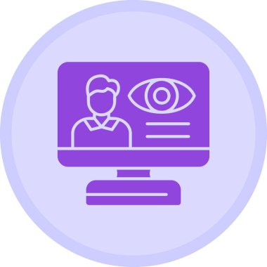 Video konferansı. Basit resimleme