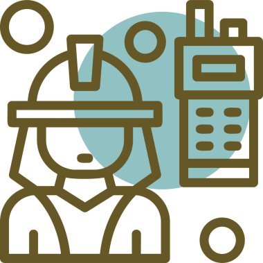 robot. Web simgesi basit tasarım