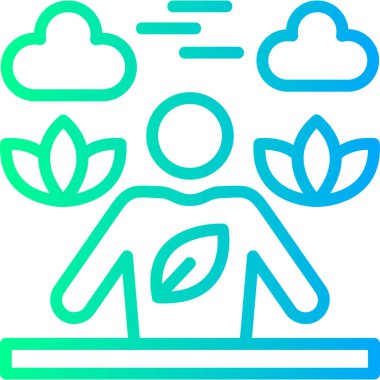 Bulut. Web simgesi basit illüstrasyon