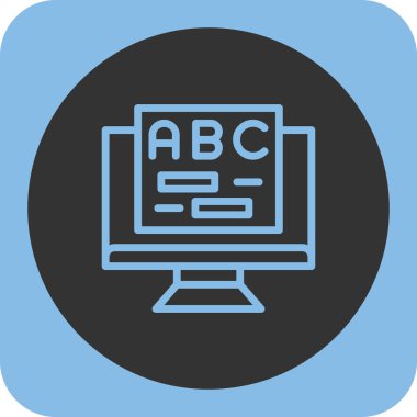 seo modern simgesinin vektör illüstrasyonu