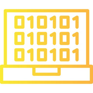 Bilgisayar klavyesi simgesi. Web için dizüstü bilgisayar vektör simgelerinin özet çizimi