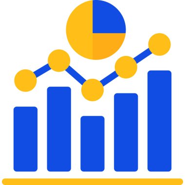 analitik iş grafiği simgesi