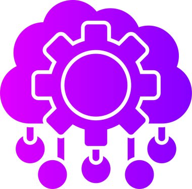 Teçhizat Web simgesi basit illüstrasyon