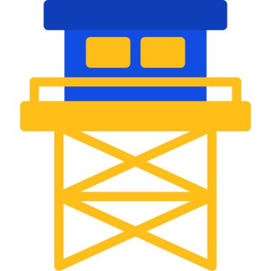 inşaat vinç simgesi oluşturma - taslak biçimi