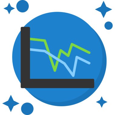 iş simgesi soyut arkaplanda izole edildi