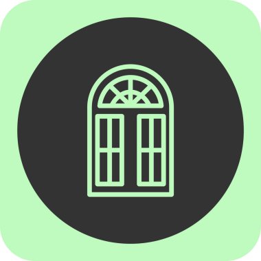 pencere simgesi vektör illüstrasyonu