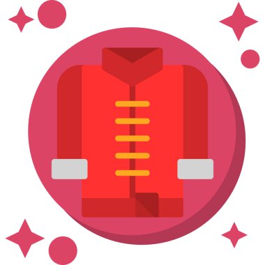 Kırmızı kurdelenin vektör çizimi