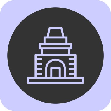 Bina vektör simge işareti simge vektör çizim kişisel ve ticari kullanım için..