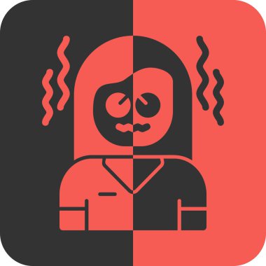 Tıbbi bir simgenin vektör illüstrasyonu