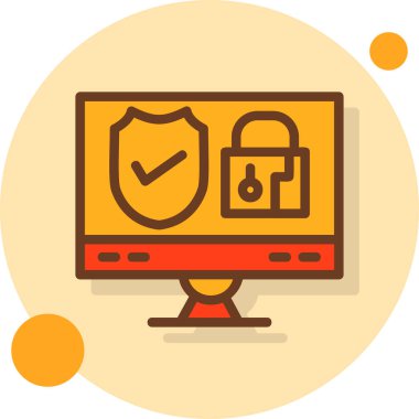 siber güvenlik koruma simgesi