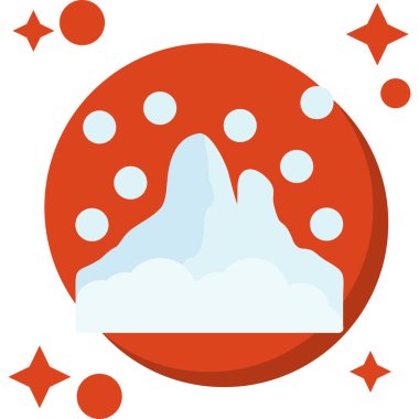 kar simgesi modayla izole edilmiş arkaplan