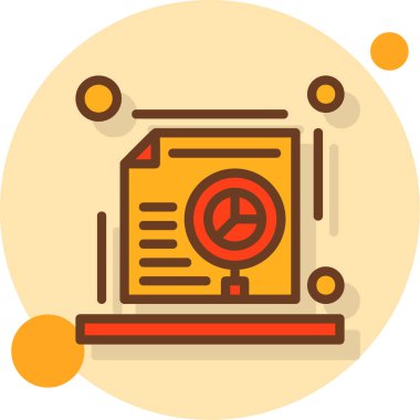 Kitap eğitimi ikonu - özet biçimi