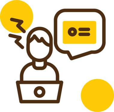 Müşteri servisi. Basit resimleme