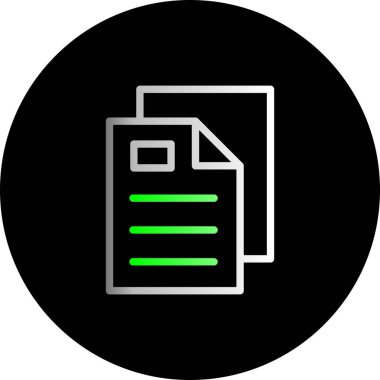 vektör dosya simgesi, vektör illüstrasyonu