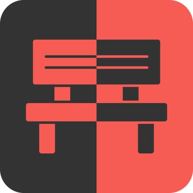 inşaat vinç simgesi ana hat biçiminde oluşturuluyor