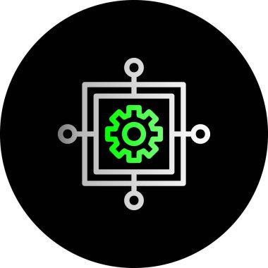 Vektör ayarı Simge illüstrasyonu