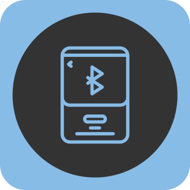 Vektör Mobil simge illüstrasyonu