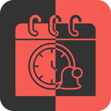 zaman yönetimi vektör simgesi