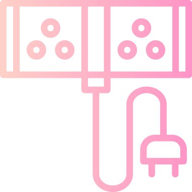 Modern bir simgenin vektör illüstrasyonu