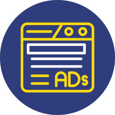 tarayıcı vektör renk simgesi