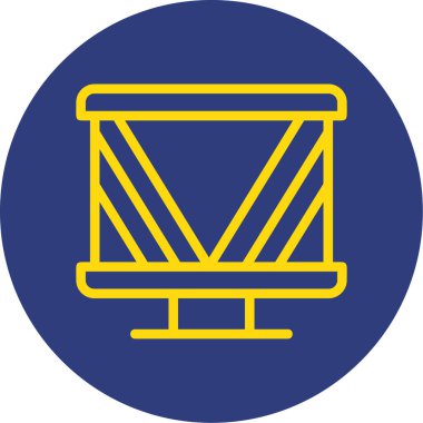 Modern b 'nin vektör illüstrasyonu eksik simgesi