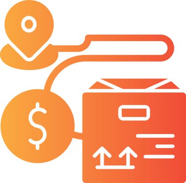 para çantası ikon vektör illüstrasyonu