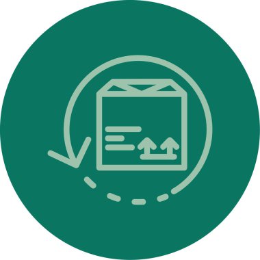 Basit Backorder illüstrasyon simgesi