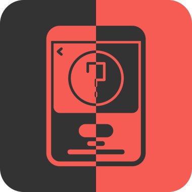 Güvenlik sistemi simgesi vektör illüstrasyonu