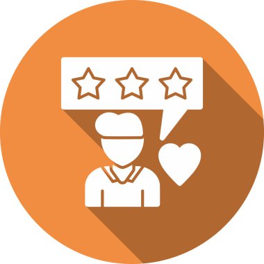 Müşteri memnuniyeti derecelendirme simgesi