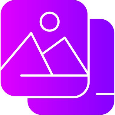 İş ve finans simgesinin vektör illüstrasyonu