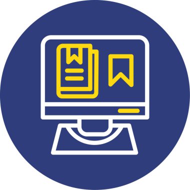 dizüstü bilgisayar simgesi, vektör illüstrasyonu