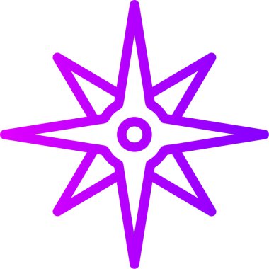 yıldız simgesi vektör illüstrasyonu