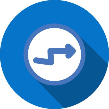 ok simgesinin vektör illüstrasyonu