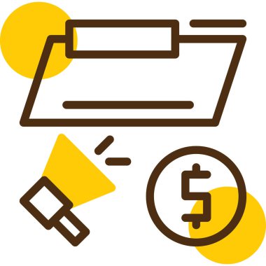 para simgesi vektör illüstrasyonu