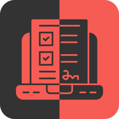 onay kutusu simgesi vektör çizimi