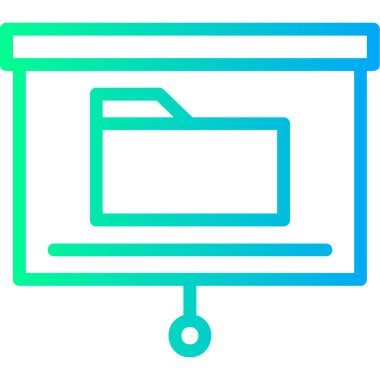 Modern simgenin vektör illüstrasyonu