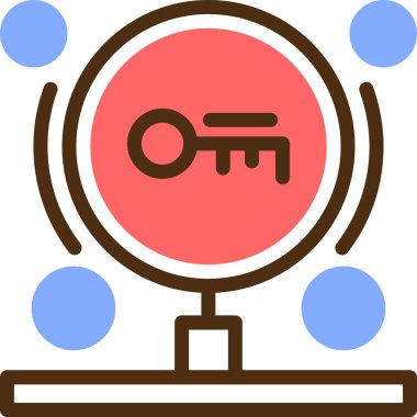 Dosya özeti biçiminde analiz çizelgesi simgesi