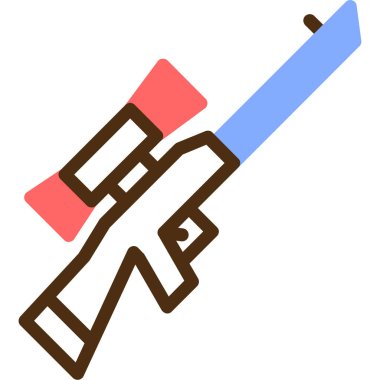 Kalem. Web simgesi basit illüstrasyon