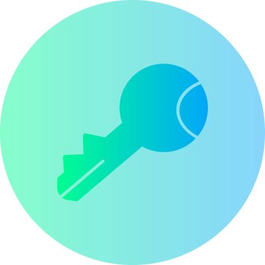 Anahtar. Web simgesi basit illüstrasyon