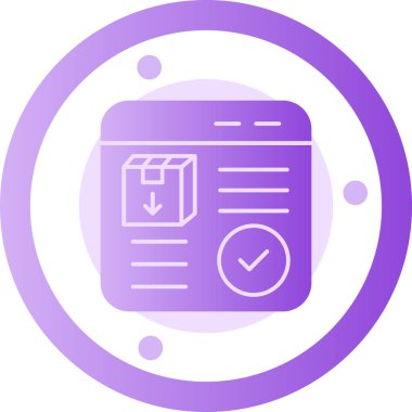 kontrol listesi simgesi, vektör illüstrasyonu