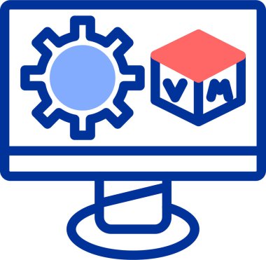 Ayarlama. Web simgesi basit illüstrasyon